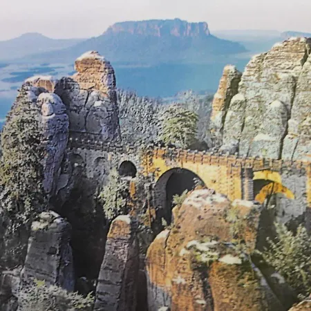 Apartament Ferienwohnung-schrammsteinblick *